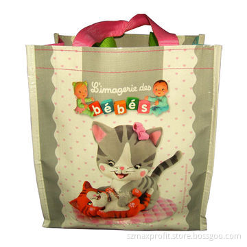 PP Woven Shopping Bags, Customized Colors and Sizes